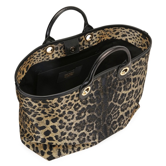 Dolce & gabbana Capri large leopard shopping tote - Picture 2 of 3